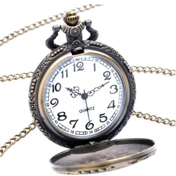 Train NEW Pocket Watch Locomotive Railway Little Prince - Picture 3 of 7